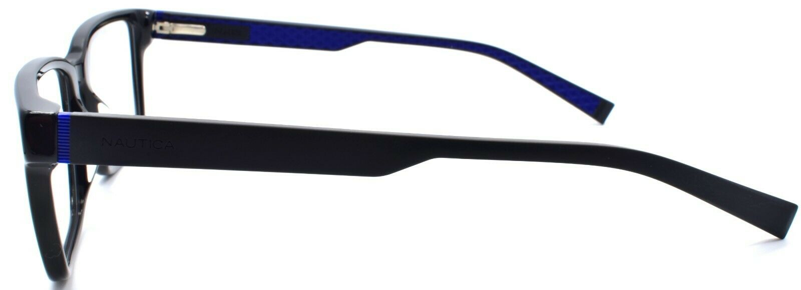 3-Nautica N8156 001 Men's Eyeglasses Frames 56-17-145 Black-688940463880-IKSpecs