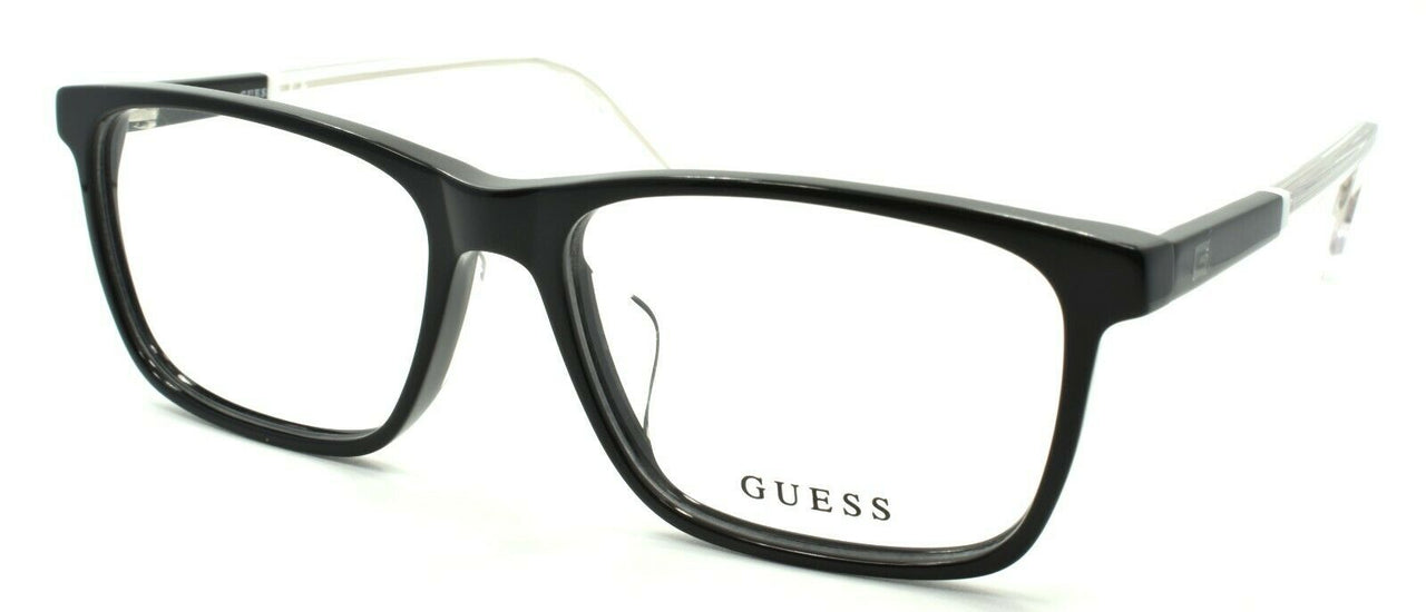 1-GUESS GU1971-F 001 Men's Eyeglasses Frames 55-16-145 Black / Clear-889214056306-IKSpecs