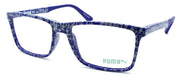 1-PUMA PU0117O 002 Men's Eyeglasses Frames 55-17-145 Blue / Grey-889652063850-IKSpecs