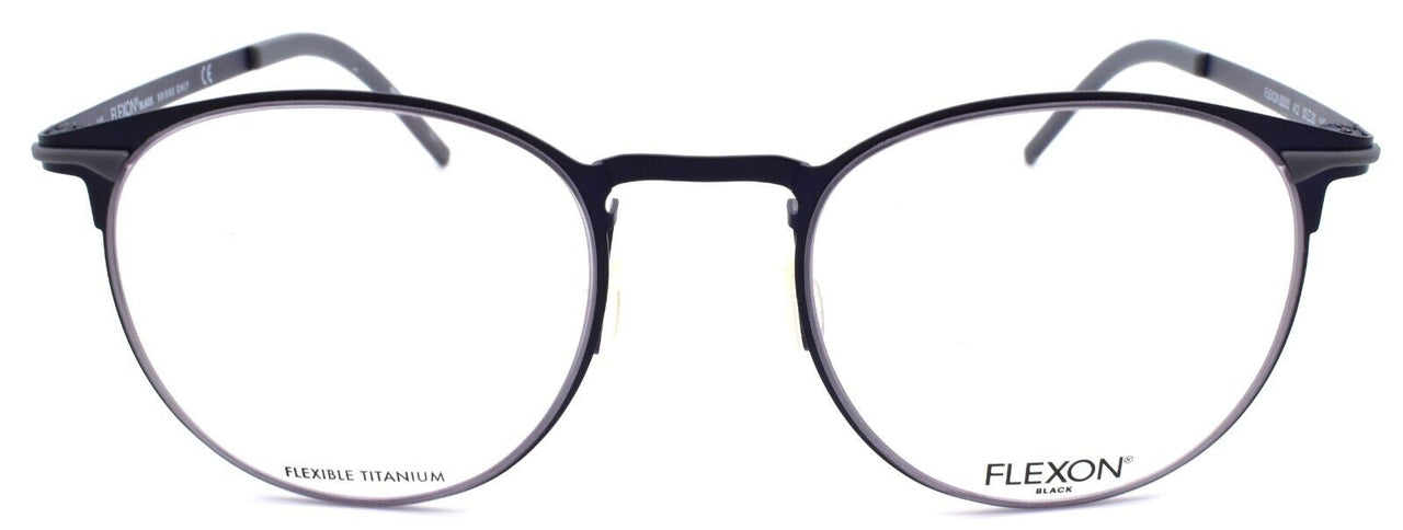 2-Flexon B2000 412 Men's Eyeglasses Navy 50-20-145 Flexible Titanium-883900203241-IKSpecs