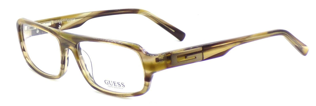 1-GUESS GU1747 BRN Men's Eyeglasses Frames 55-16-140 Brown Horn + Case-715583507142-IKSpecs