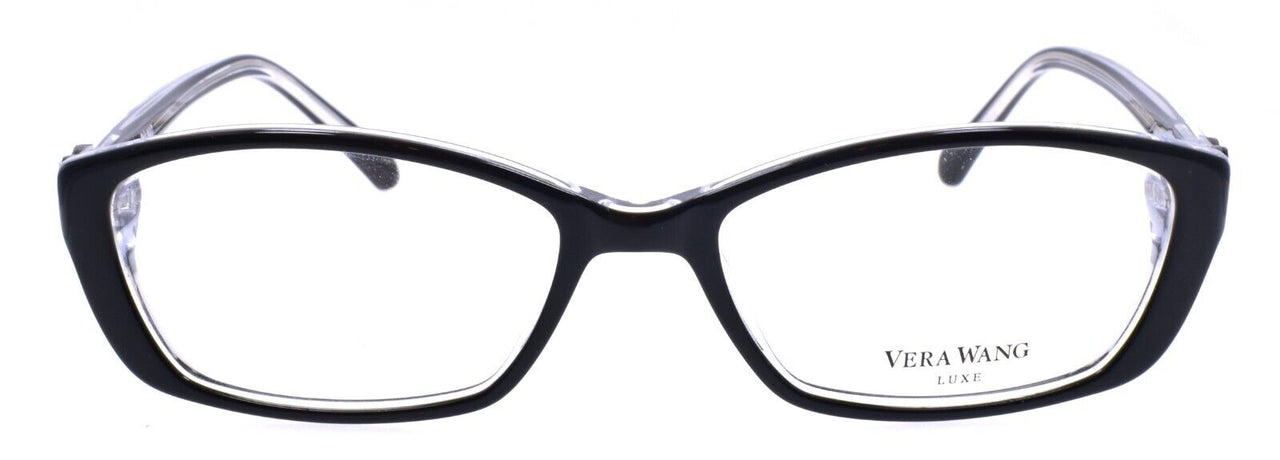 Vera Wang Lissome BK Women's Eyeglasses Frames 51-16-135 Black w/ Crystals