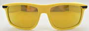 2-Armani Exchange AX4110 83325A Sunglasses Matte Fluorescent Yellow / Mirror Gold-8056597419499-IKSpecs