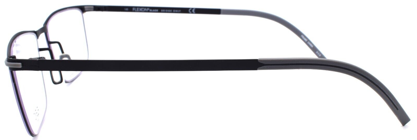 3-Flexon B2005 001 Men's Eyeglasses Frames Black 55-19-145 Flexible Titanium-883900204514-IKSpecs