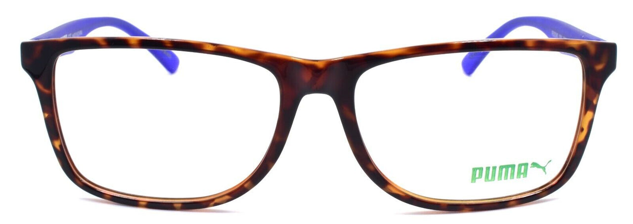 2-PUMA PE0034O 004 Unisex Eyeglasses Frames 56-16-145 Havana / Blue-889652110110-IKSpecs