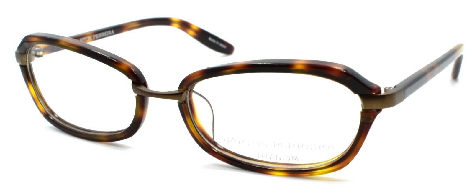 1-Barton Perreira Rosalie Women's Eyeglasses PETITE 50-16-127 Spanish Cedar / Java-672263039310-IKSpecs