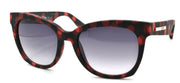 1-McQ Alexander McQueen MQ0011S 008 Women's Sunglasses Red & Black / Gray Gradient-889652010861-IKSpecs