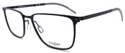 1-Flexon B2025 001 Men's Eyeglasses Frames Black 55-18-145 Flexible Titanium-883900203418-IKSpecs