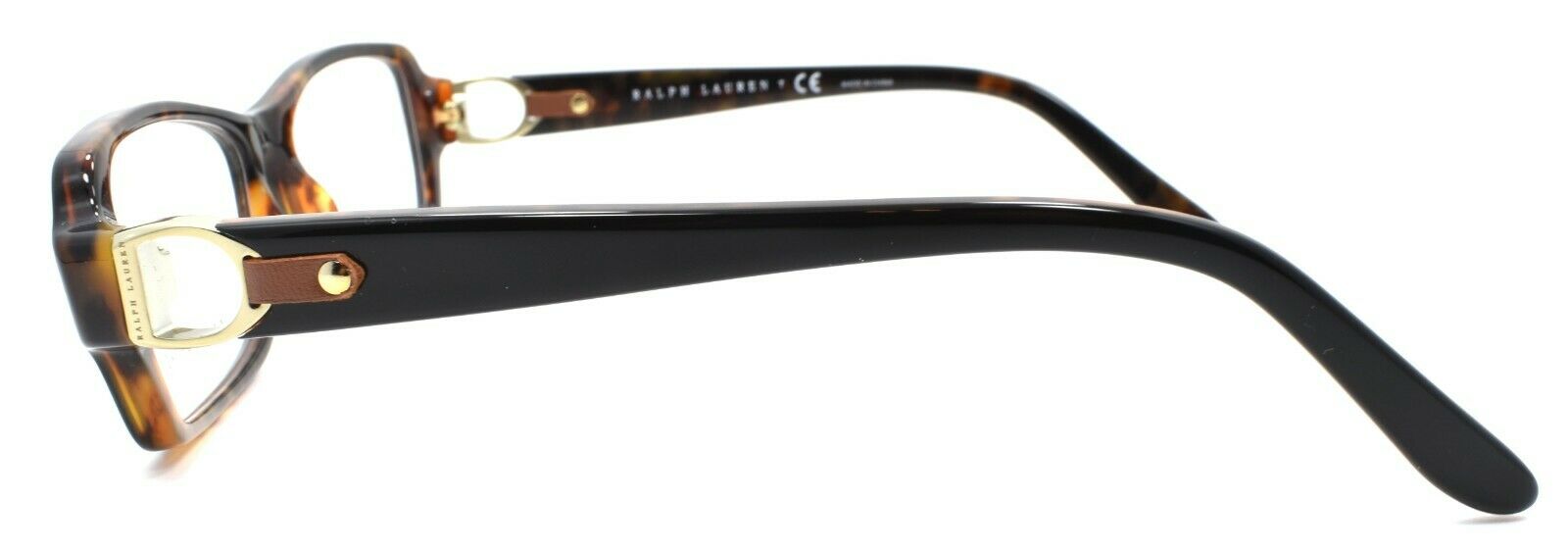3-Ralph Lauren RL6107Q 5260 Women's Eyeglasses Frames 53-16-140 Black / Havana-8053672068993-IKSpecs