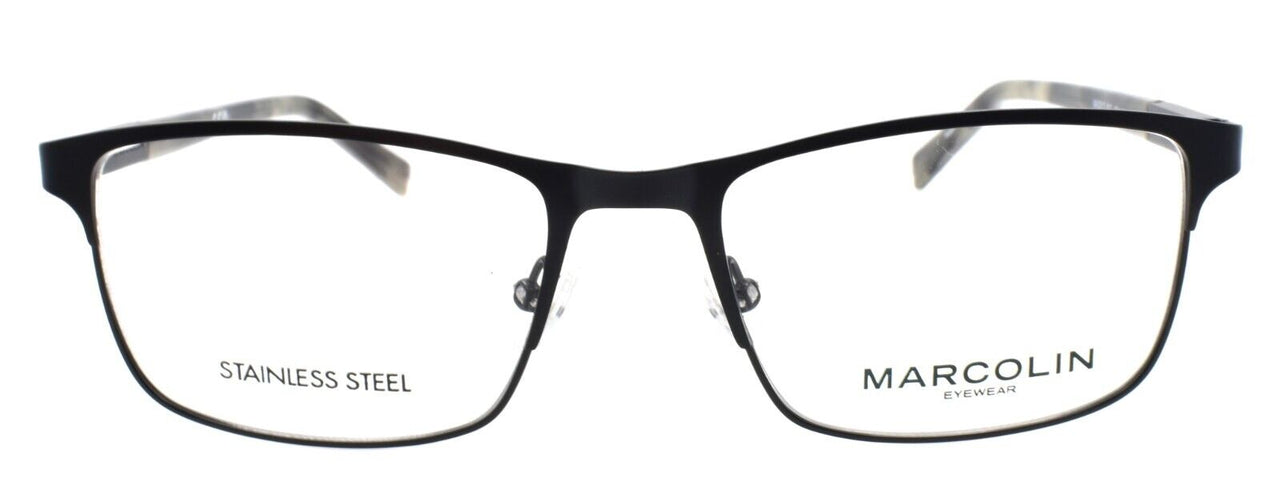 Marcolin MA3013 002 Men's Eyeglasses Frames 52-18-145 Matte Black