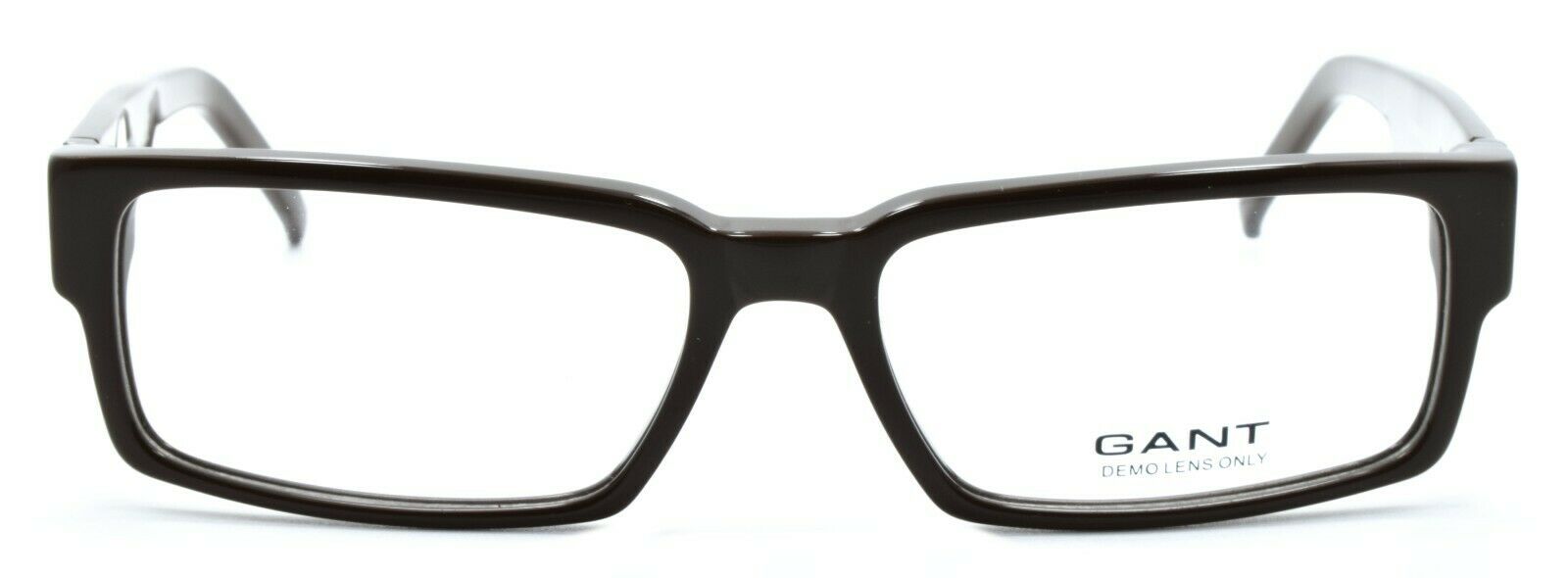 2-GANT G Bendels BRN Men's Eyeglasses Frames Rectangle 53-15-140 Brown + CASE-715583138186-IKSpecs