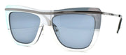 1-McQ Alexander McQueen MQ007S 006 Women's Sunglasses Ruthenium / Grey 54-15-135-889652001470-IKSpecs