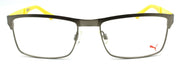2-PUMA PE0011O 003 Men's Eyeglasses Frames 54-17-140 Ruthenium / Yellow-889652034423-IKSpecs