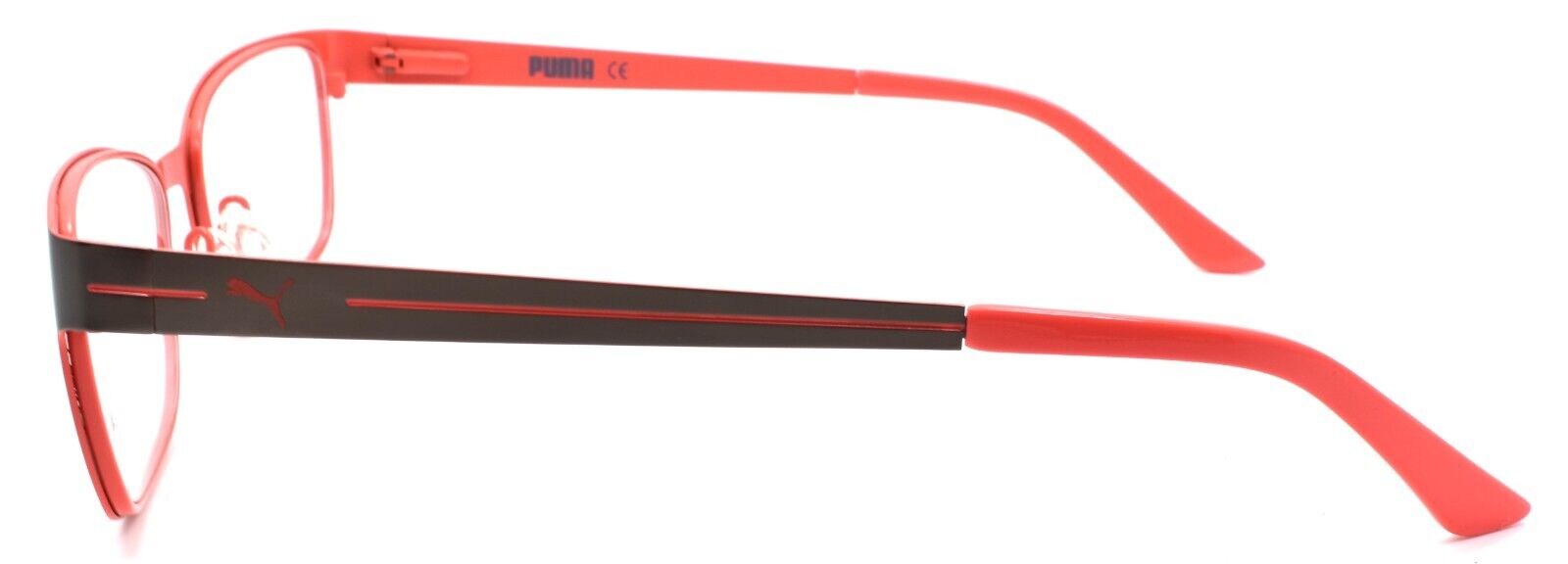 3-PUMA PE0015O 004 Eyeglasses Frames 53-17-140 Ruthenium / Salmon-889652034089-IKSpecs