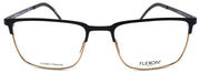 2-Flexon B2034 003 Men's Eyeglasses Black 54-18-145 Flexible Titanium-883900208185-IKSpecs