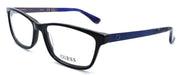 1-GUESS GU2628 001 Women's Eyeglasses Frames 55-15-140 Black / Blue-664689871872-IKSpecs