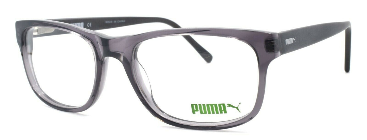1-PUMA PE0020O 004 Unisex Eyeglasses Frames 53-18-140 Gray Crystal + CASE-889652036830-IKSpecs