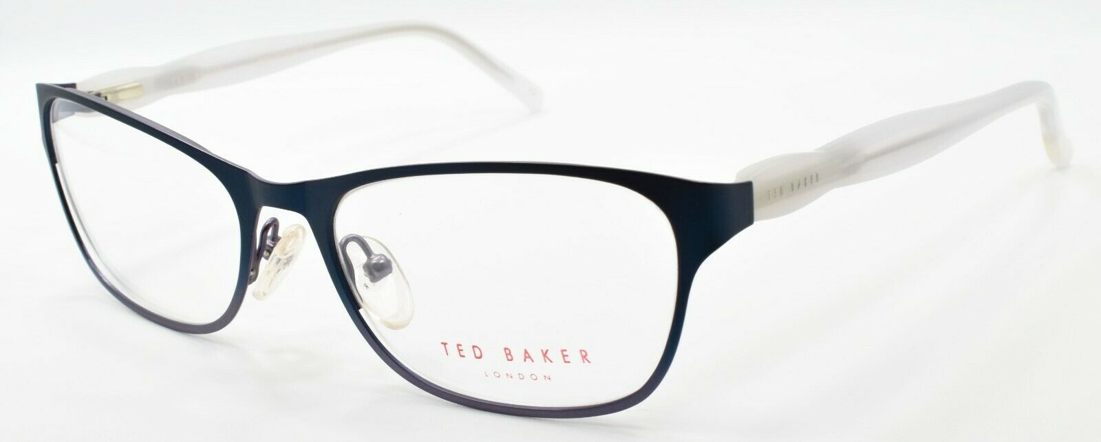 1-Ted Baker Rigger 2213 696 Women's Eyeglasses Frames 51-17-135 Navy / Light Blue-4894327075843-IKSpecs