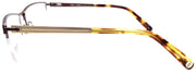 3-Timex 2:53 PM Men's Eyeglasses Frames Half-rim LARGE 57-18-145 Brown-715317205849-IKSpecs