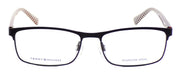 2-TOMMY HILFIGER TH 1529 807 Men's Eyeglasses Frames 54-16-145 Matte Black Stripes-762753222633-IKSpecs