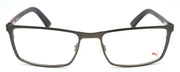 2-PUMA PU0027O 004 Men's Eyeglasses Frames 55-17-140 Ruthenium / White-889652002422-IKSpecs