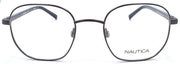 2-Nautica N7313 030 Men's Eyeglasses Frames 49-20-140 Matte Gunmetal-688940466201-IKSpecs