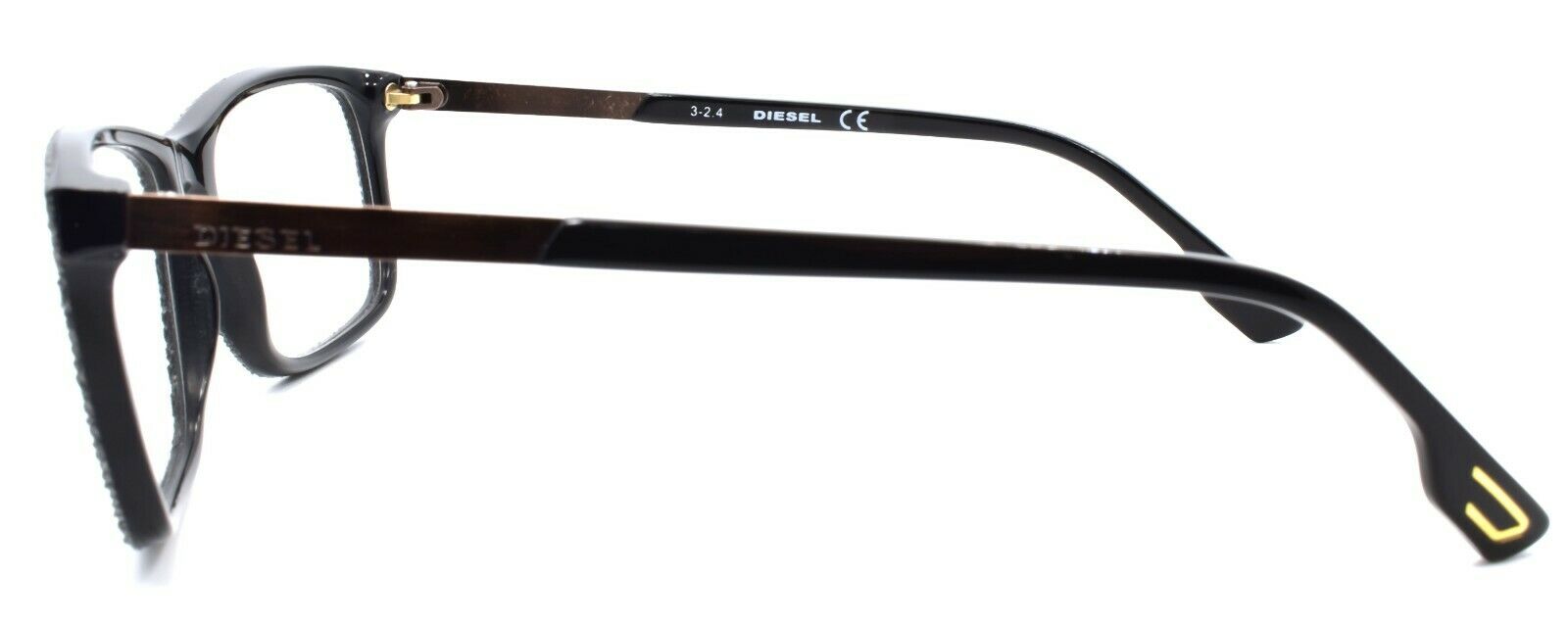 3-Diesel DL5166 005 Men's Eyeglasses Frames 55-16-145 Grey Camo Denim / Black-664689683673-IKSpecs