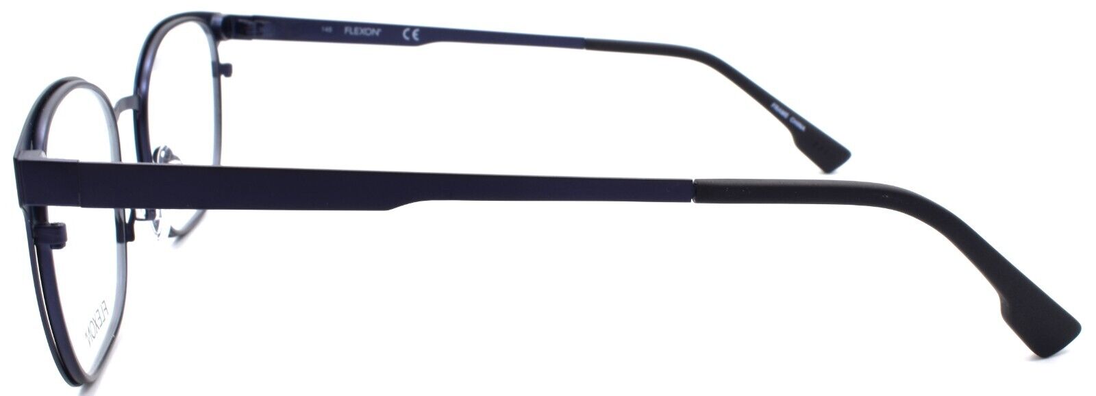 5-Flexon FLX 1004 MAG 412 Men's Eyeglasses Navy 50-19-145 + Clip On Sunglasses-883900206839-IKSpecs