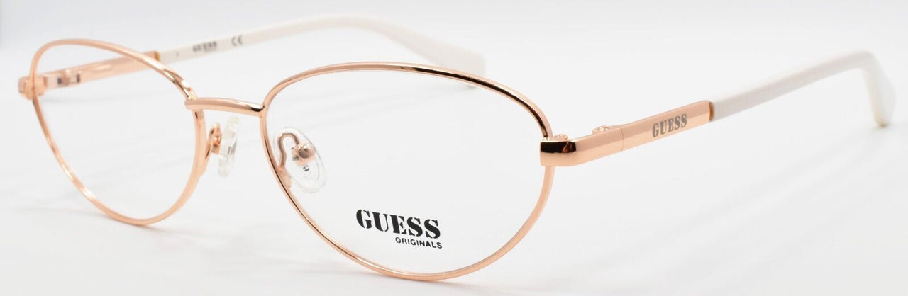 1-GUESS GU8238 028 Eyeglasses Frames 55-16-140 Shiny Rose Gold-889214282637-IKSpecs