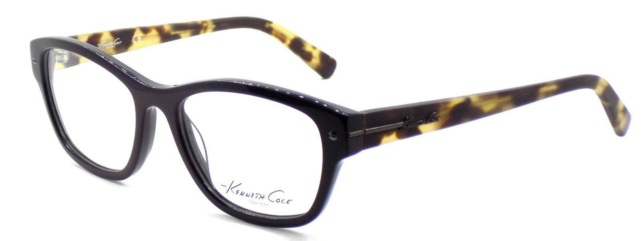 Kenneth Cole NY KC0244 001 Women's Eyeglasses 52-17-135 Shiny Black