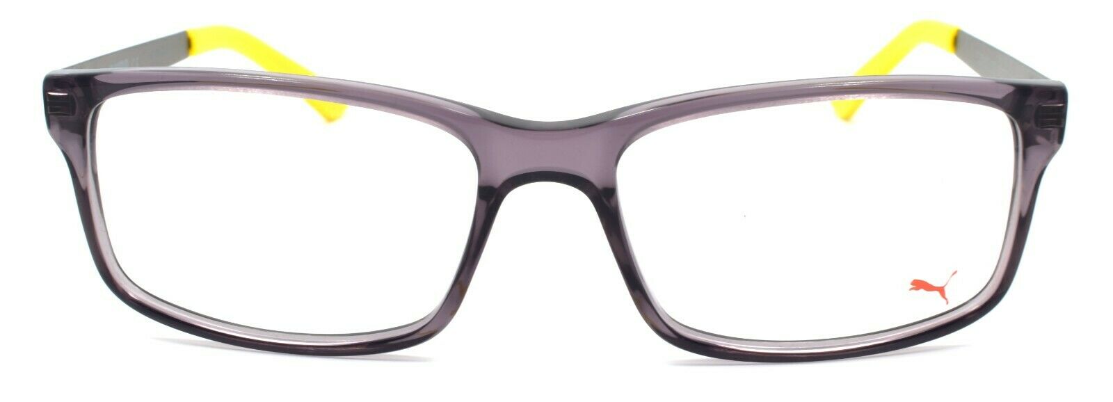 2-PUMA PU0016O 008 Men's Eyeglasses Frames 54-17-140 Gray / Ruthenium-889652036670-IKSpecs