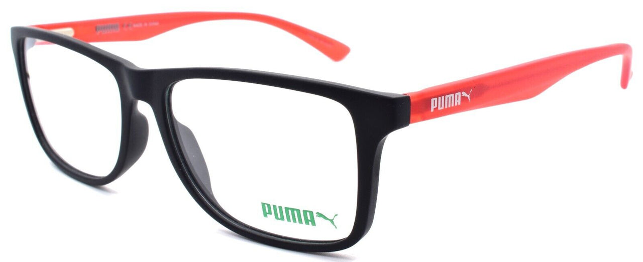 1-PUMA PE0034O 005 Unisex Eyeglasses Frames 56-16-145 Black / Red-889652119618-IKSpecs