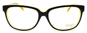 2-Skaga 2474 Anni-Frid 9501 Women's Eyeglasses Frames 54-15-135 Black / Gold-IKSpecs