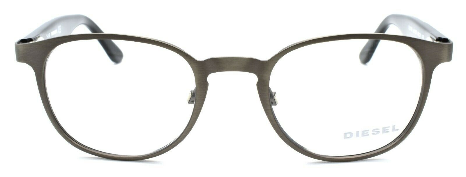 2-Diesel DL5169 009 Men's Eyeglasses Frames 49-21-145 Matte Gunmetal / Black-664689709380-IKSpecs
