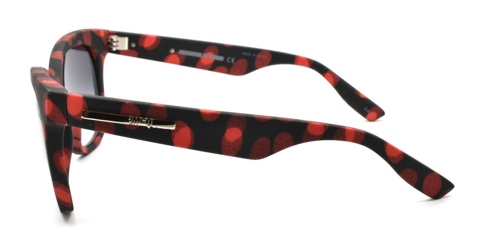 3-McQ Alexander McQueen MQ0011S 008 Women's Sunglasses Red & Black / Gray Gradient-889652010861-IKSpecs