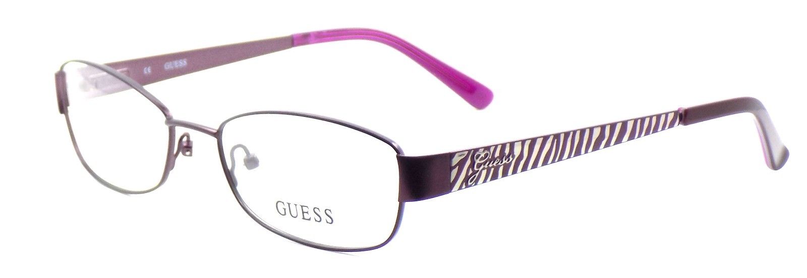 1-GUESS GU2404 O24 Women's Eyeglasses Frames 53-17-135 Purple + CASE-715583959644-IKSpecs