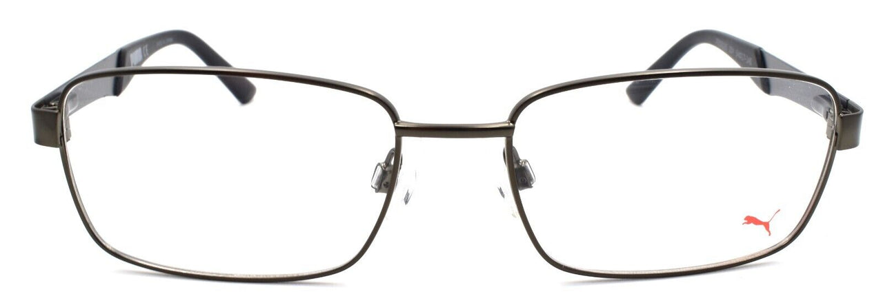 2-PUMA PE0012O 004 Men's Eyeglasses Frames 54-17-140 Black-889652034041-IKSpecs