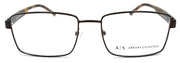 2-Armani Exchange AX1037 6106 Men's Eyeglasses Frames 55-18-145 Matte Brown-8056597035101-IKSpecs