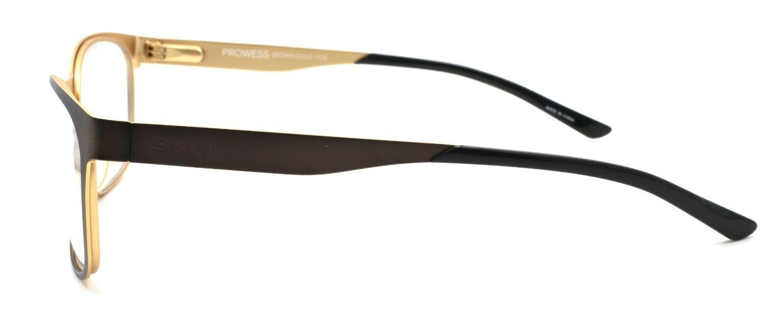 3-SMITH Optics Prowess FG4 Women's Eyeglasses Frames 57-17-140 Brown / Gold + CASE-716736127552-IKSpecs