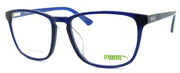 1-PUMA PU0077OA 004 Women's Eyeglasses Frames 56-18-145 Blue + CASE-889652029672-IKSpecs