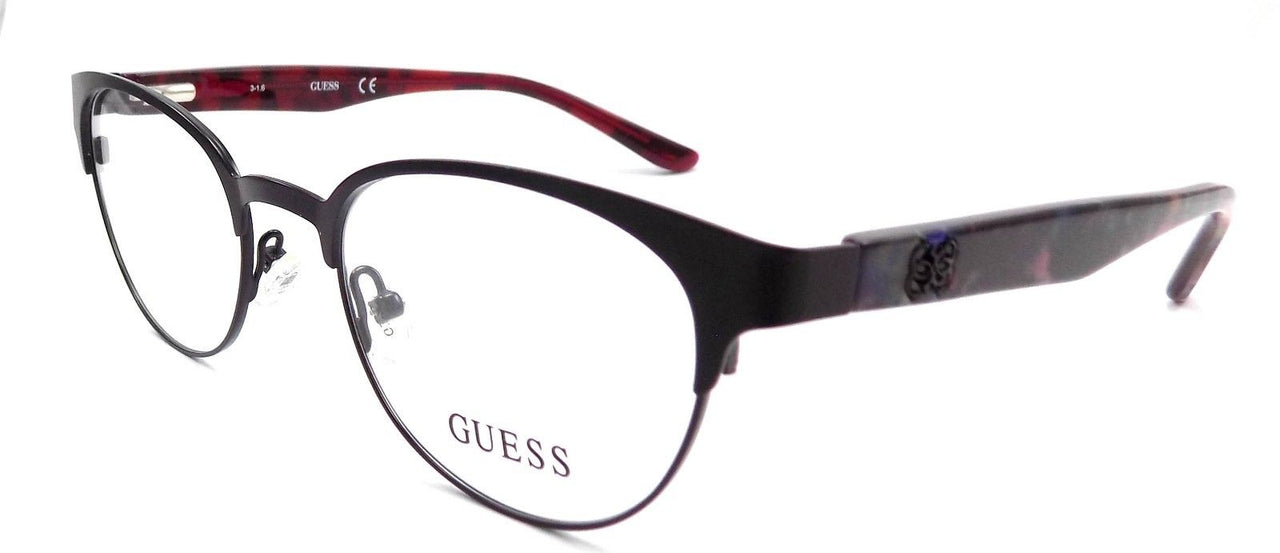 1-GUESS GU2419 BLK Women's Eyeglasses Frames 48-19-135 Matte Black + CASE-715583960398-IKSpecs