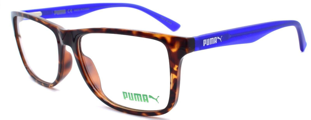 1-PUMA PE0034O 004 Unisex Eyeglasses Frames 56-16-145 Havana / Blue-889652110110-IKSpecs