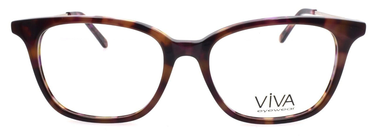 Viva by Marcolin VV4522 083 Women's Eyeglasses Frames 51-16-140 Brown / Violet