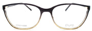 2-Marchon Airlock 3000 001 Women's Eyeglasses Frames 53-15-140 Black Gradient-886895394161-IKSpecs