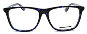 2-McQ Alexander McQueen MQ0041OA 004 Men's Eyeglasses Frames 55-16-150 Blue-889652032641-IKSpecs