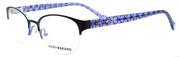 1-LUCKY BRAND Coastal Women's Eyeglasses Frames Half-rim 49-18-135 Purple + CASE-751286249415-IKSpecs