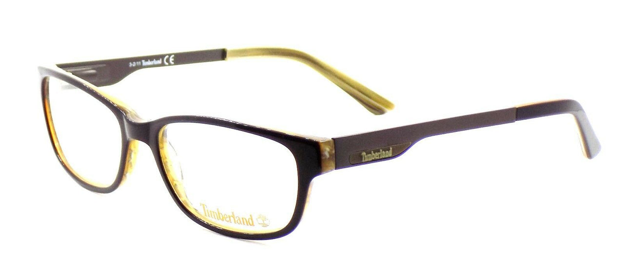 1-TIMBERLAND TB1221 050 Men's Eyeglasses Frames 53-16-140 Dark Brown + CASE-664689513239-IKSpecs