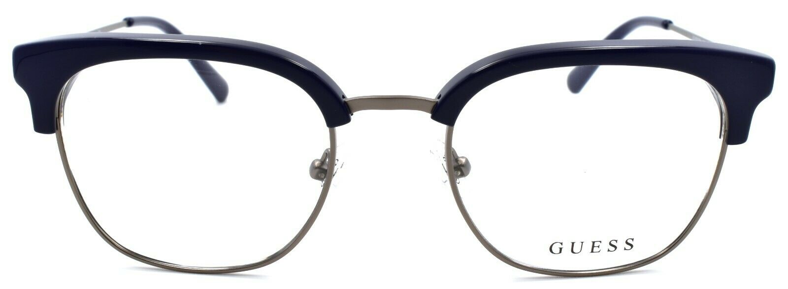 2-GUESS GU50006 090 Men's Eyeglasses Frames 50-20-145 Blue / Ruthenium-889214157690-IKSpecs