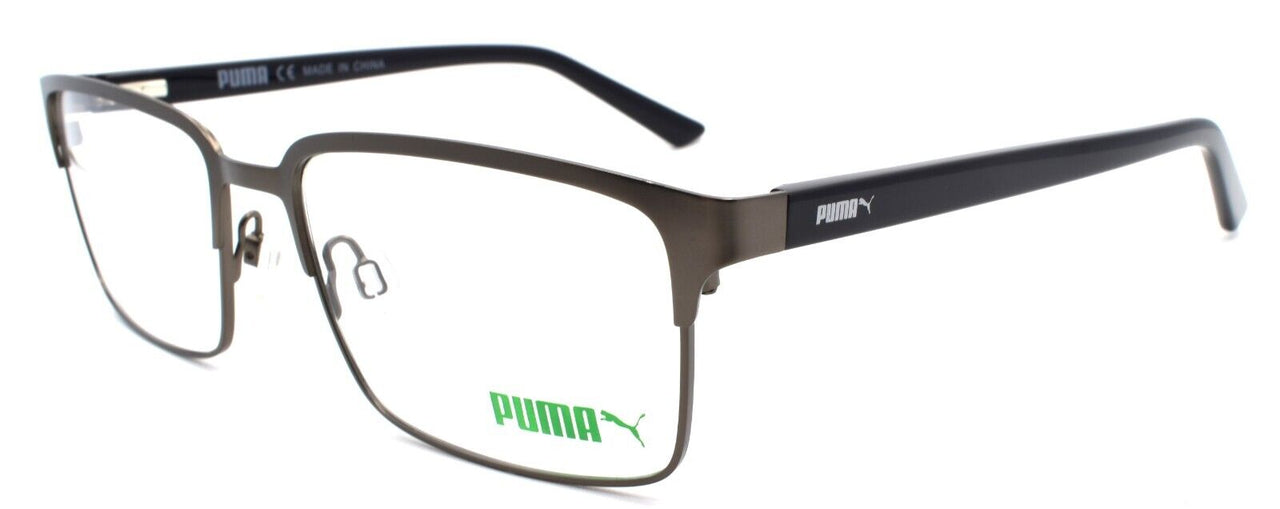 1-PUMA PE0026O 001 Men's Eyeglasses Frames 56-18-140 Ruthenium / Black-889652109770-IKSpecs