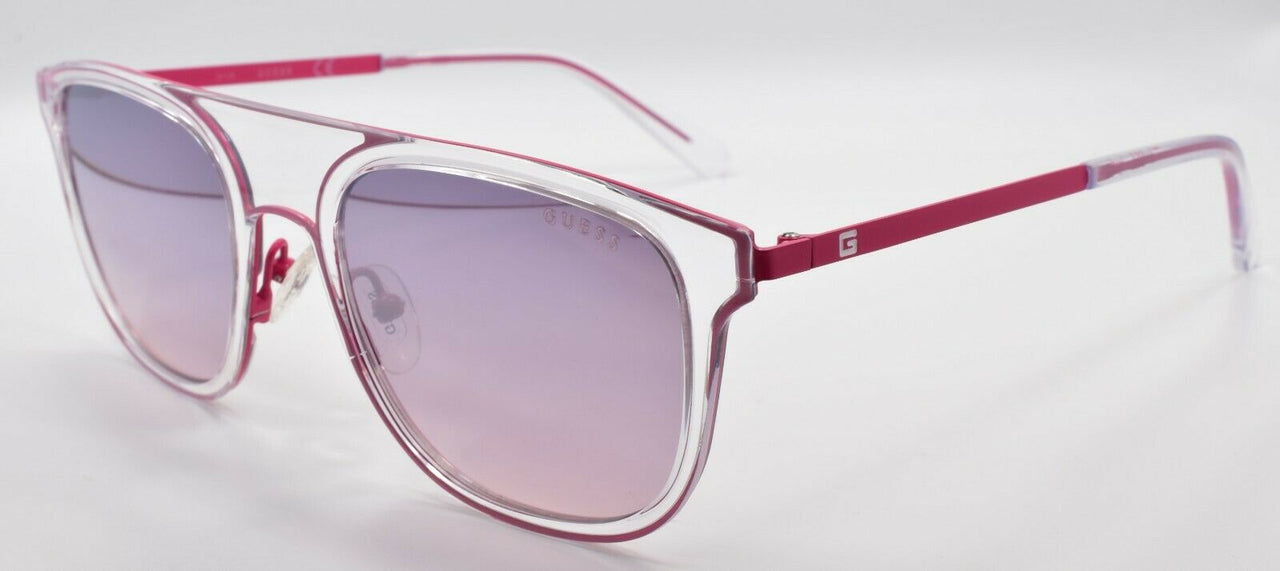 GUESS GU6981 72Z Men's Sunglasses Aviator 54-21-150 Pink / Violet
